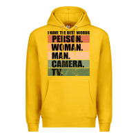 Lemon Person Woman Man Camera Tv Premium Hoodie - Bettercallsaul