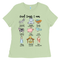 Matcha god says i am Ladies Tee - MaliasSmallBusiness