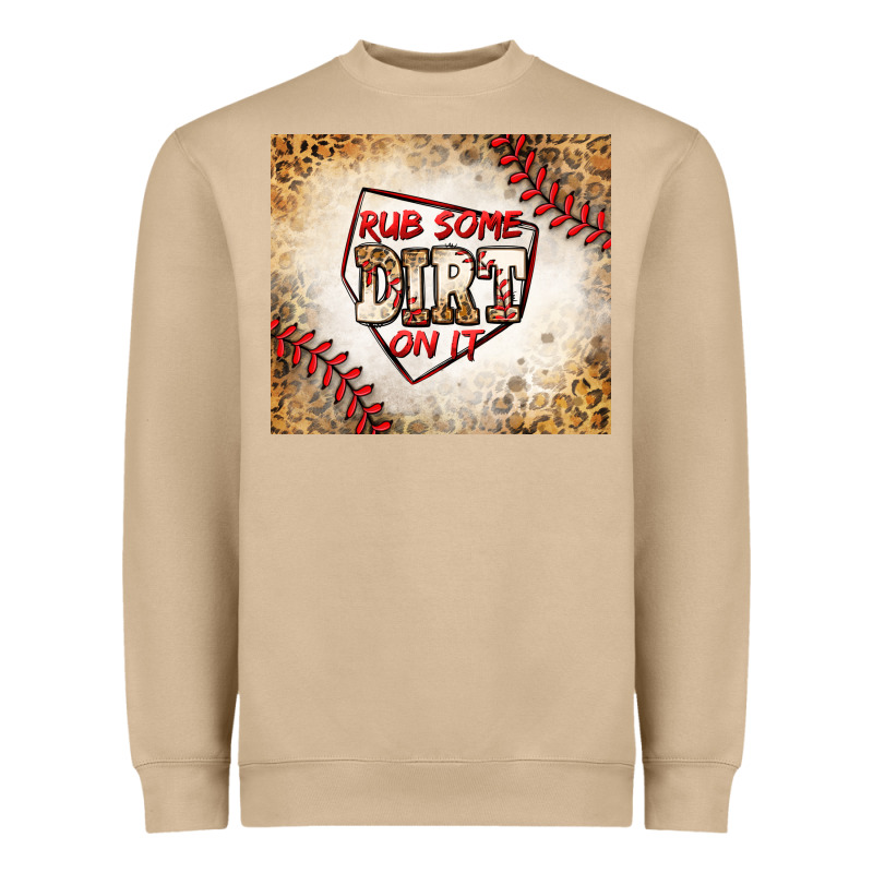 Rub Some Dirt On It Baseball Heavyweight Sweatshirt by Jasminsmagicworld | Teevron