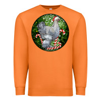 Carrot brahma chicken christmas Premium Sweatshirt - LillyAllenDesigns