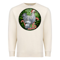 Sandshell brahma chicken christmas Premium Sweatshirt - LillyAllenDesigns