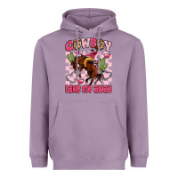 Lavender cowboy take me away Heavyweight Hoodie - LillyAllenDesigns