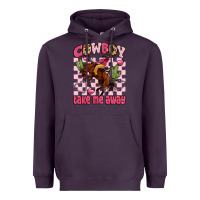 Plum cowboy take me away Heavyweight Hoodie - LillyAllenDesigns