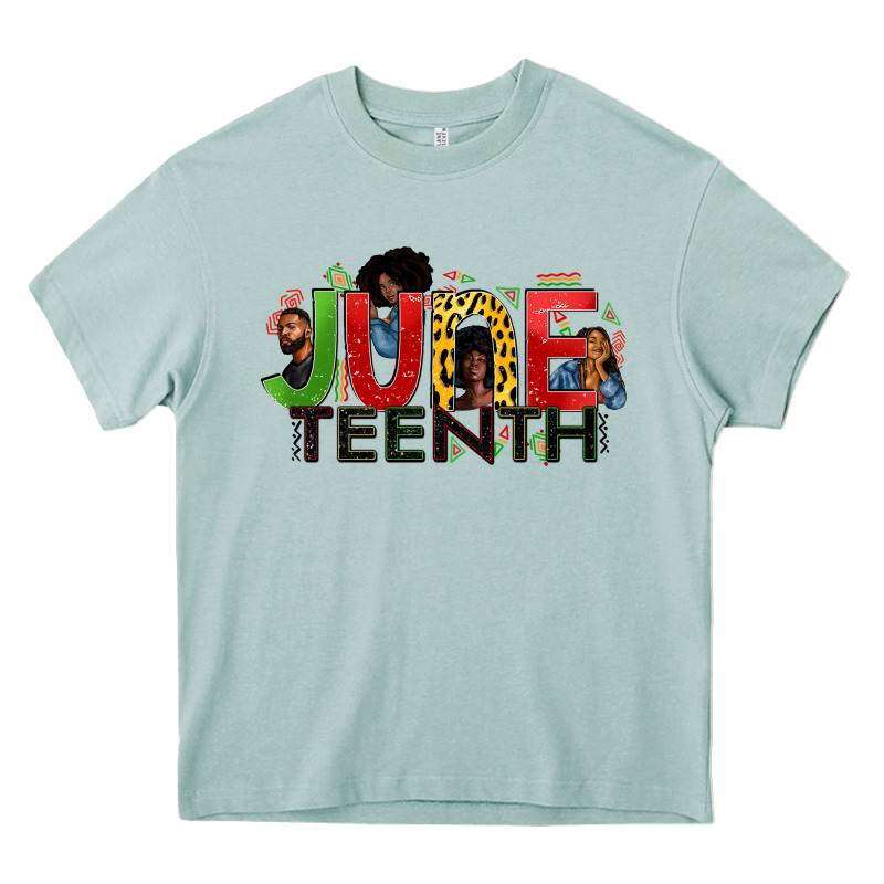 June Teenth Heavy Core Tee by Zillion Design Studio | Teevron