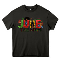 Asphalt JUNE TEENTH Heavy Core Tee - Zillion Design Studio