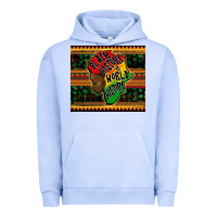 Pigment Grape Ice black history is world history Urban Hoodie - CowGirlArtShop