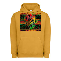 Pigment Peanut Butter black history is world history Urban Hoodie - CowGirlArtShop