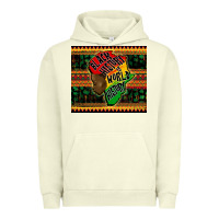 Pigment Pistachio black history is world history Urban Hoodie - CowGirlArtShop
