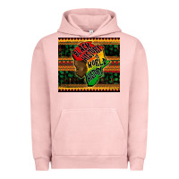 Pigment Salmon black history is world history Urban Hoodie - CowGirlArtShop