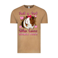 Vintage Camel Just A Girl Love Who Loves Guinea Pigs Vintage Tee - Artiststas