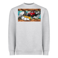 Heather Grey snow truck sippy cup Heavyweight Sweatshirt - Artiststas