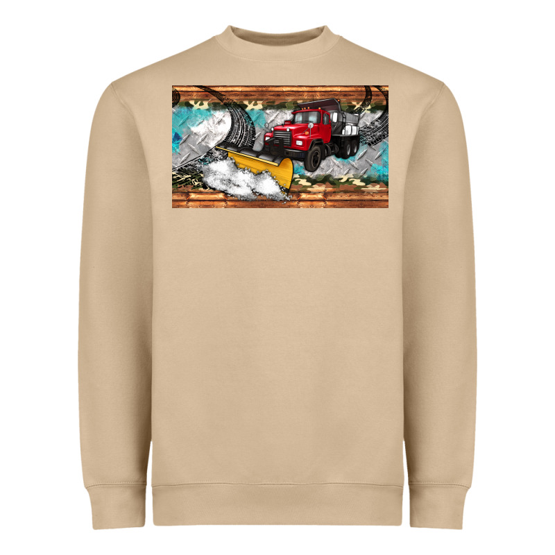 Snow Truck Sippy Cup Heavyweight Sweatshirt by Artiststas | Teevron
