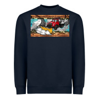 Navy snow truck sippy cup Heavyweight Sweatshirt - Artiststas