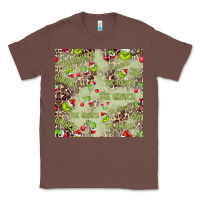 Chestnut The Grinch Seamless Classic Tee - CowhideDigitalArt