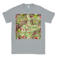 Heather Grey The Grinch Seamless Classic Tee - CowhideDigitalArt