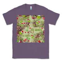 Lavender The Grinch Seamless Classic Tee - CowhideDigitalArt