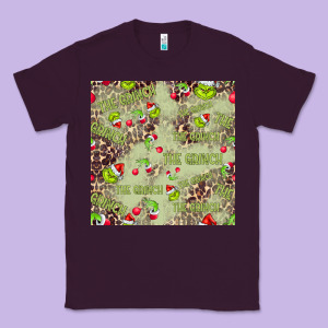 The Grinch Seamless Classic Tee Designed By Cowhidedigitalart