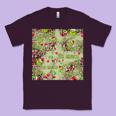 The Grinch Seamless Classic Tee Designed By Cowhidedigitalart