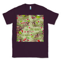 Plum The Grinch Seamless Classic Tee - CowhideDigitalArt