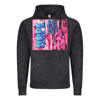 Vintage Black hope  breast cancer and american flag Vintage Hoodie - AdoDesignShop