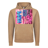 Vintage Coffee hope  breast cancer and american flag Vintage Hoodie - AdoDesignShop