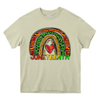 Mossy juneteenth rainbow Heavy Core Tee - Zillion Design Studio
