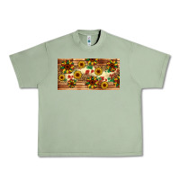 Oil Green juneteenth sunflower's licence plate template Urban Heavy Tee - Artiststas