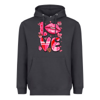 Smoke love with lips Heavyweight Hoodie - LillyAllenDesigns