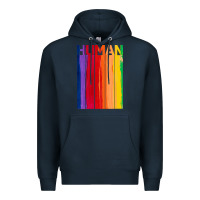 Navy Human Premium Hoodie - Bettercallsaul