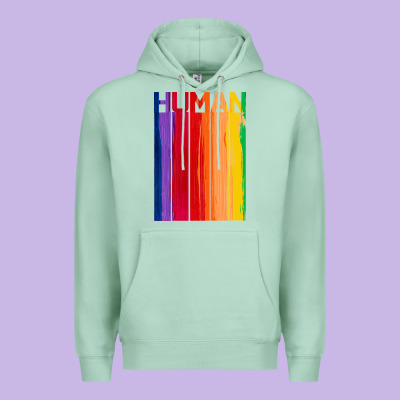 Human Premium Hoodie Designed By Bettercallsaul
