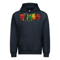 Navy black power black history black lives matter junet Urban Hoodie - CowGirlArtShop