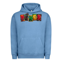 Pigment Pebble Blue black power black history black lives matter junet Urban Hoodie - CowGirlArtShop