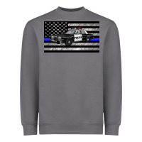Storm thin blue line police car sippy cup Heavyweight Sweatshirt - Artiststas