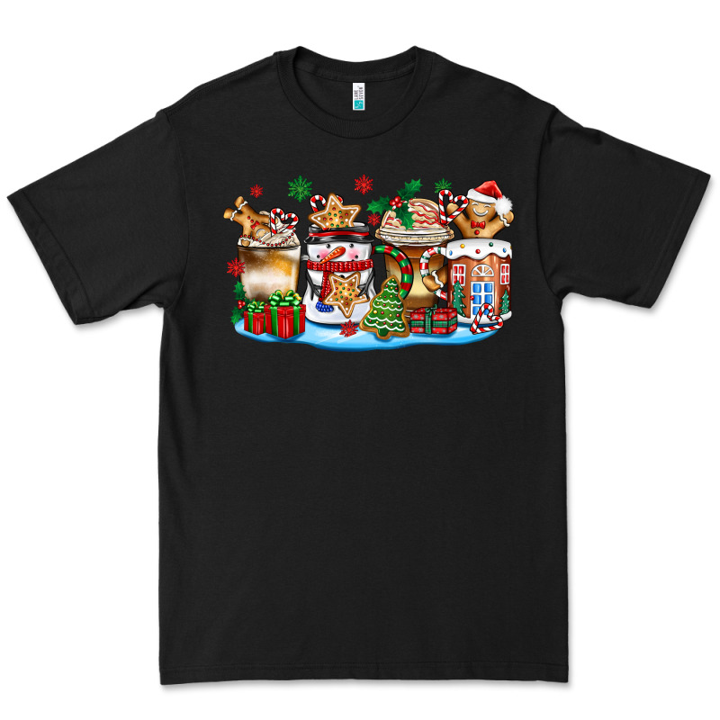 Christmas Cookie Coffee Cups Premium Tee by Zillion Design Studio | Teevron