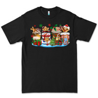 Black christmas cookie coffee cups Premium Tee - Zillion Design Studio