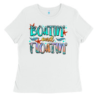 Boatin' And Floatin' Ladies Tee | Teevron