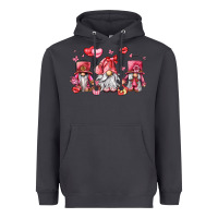 Smoke valentine's day gnomes Heavyweight Hoodie - LillyAllenDesigns