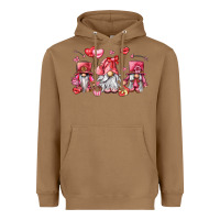 Toasted Coconut valentine's day gnomes Heavyweight Hoodie - LillyAllenDesigns