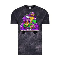 Cloud Black farm truck, mardi gras Vintage Tee - JahusDesignShop