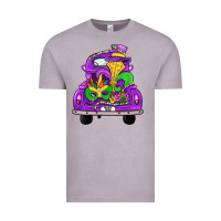 Vintage Zinc farm truck, mardi gras Vintage Tee - JahusDesignShop