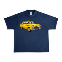 Navy taxi cab Urban Heavy Tee - Artiststas
