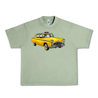 Oil Green taxi cab Urban Heavy Tee - Artiststas