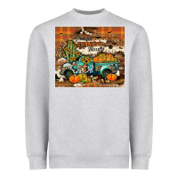 Grateful Thankful Blessed Heavyweight Sweatshirt | Teevron