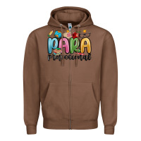 Chestnut para professional Zipper Hoodie - MaliasSmallBusiness