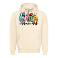 Sandshell para professional Zipper Hoodie - MaliasSmallBusiness