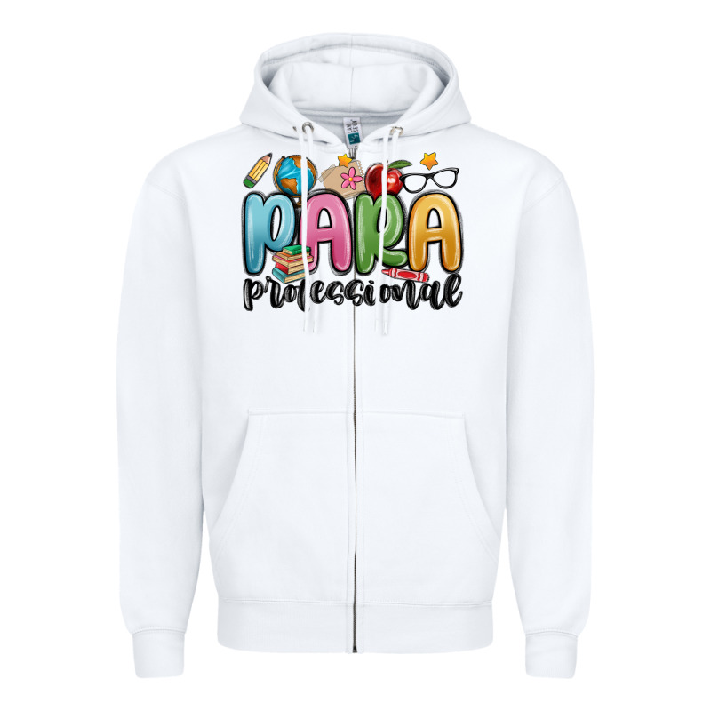 Para Professional Zipper Hoodie by MaliasSmallBusiness | Teevron