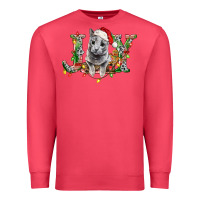 Cardinal Russian Blue Cat Joy Premium Sweatshirt - LillyAllenDesigns