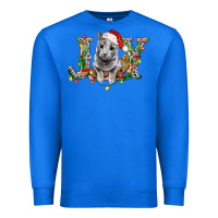 True Royal Russian Blue Cat Joy Premium Sweatshirt - LillyAllenDesigns