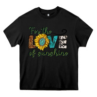 Black for the love of sunshine Heavy Core Tee - texasbilliewilder