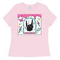 Bubblegum Pink some days i rock it Ladies Tee - MaliasSmallBusiness